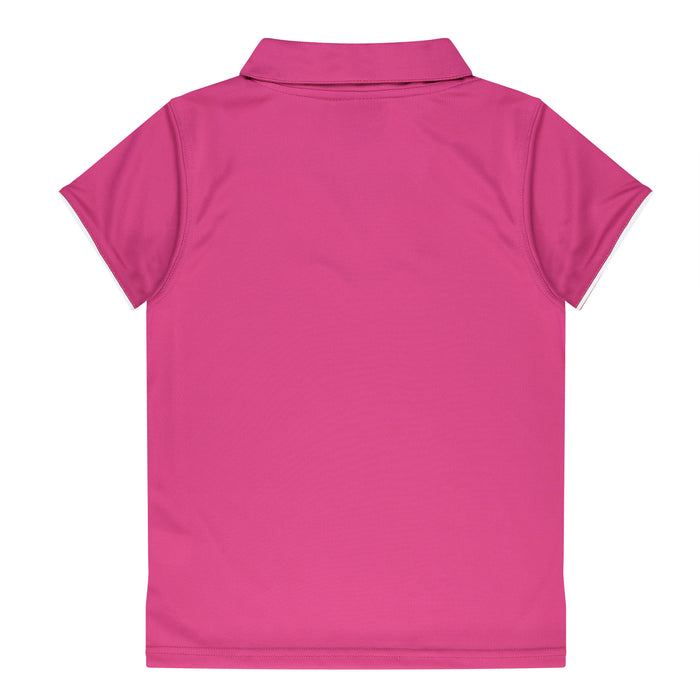 YARRA LADY POLOS - PINK/WHITE